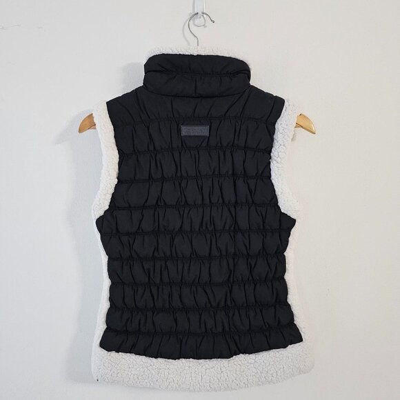 Calvin Klein Sherpa Lined Puffer Vest - Picture 3 of 4
